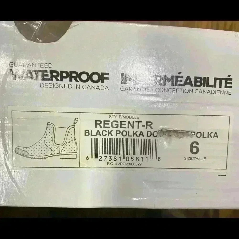 Cougar Rainboots Rubber Pull On Waterproof 6 M - Picture 10 of 10